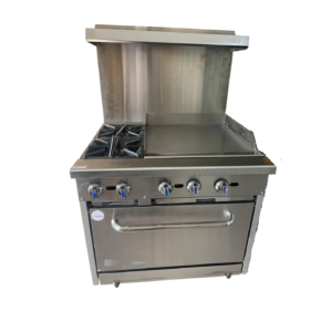 Estufa 2 Quemadores +Plancha +Horno